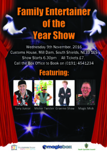 Family Magic Show Graeme Shaw